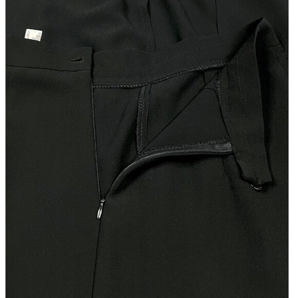 JS COLLECTION BEDAZZLED BLACK DRESS PANTS - Picture 5 of 7